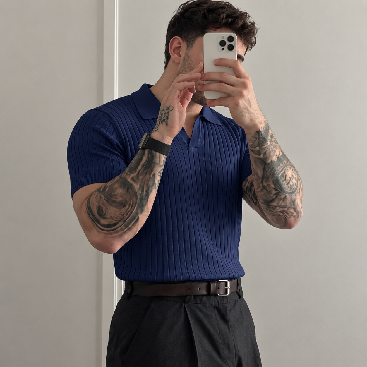 Navy Blue · S