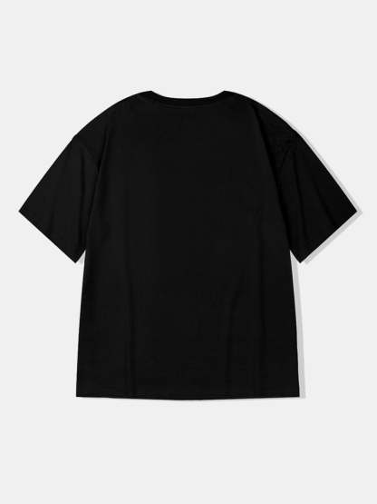 Alien And Mushroom Graphic T-Shirts-Vacay Outfit