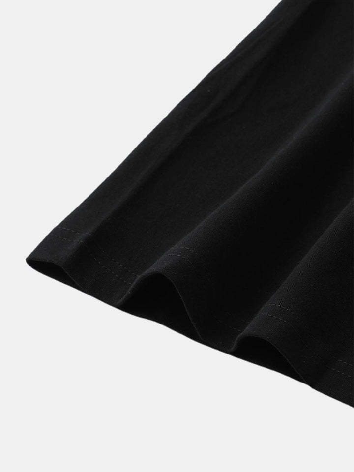 Alien And Mushroom Graphic T-Shirts-Vacay Outfit