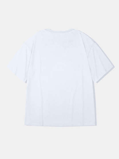 Alien And Mushroom Graphic T-Shirts-Vacay Outfit