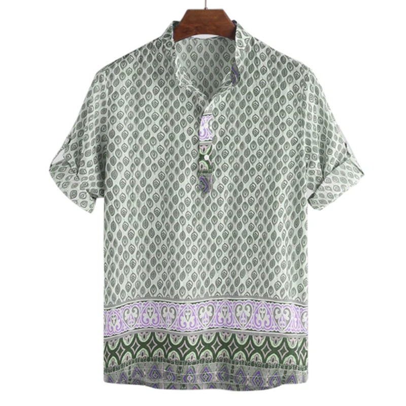 Casual Beach Shirt-Vacay Outfit