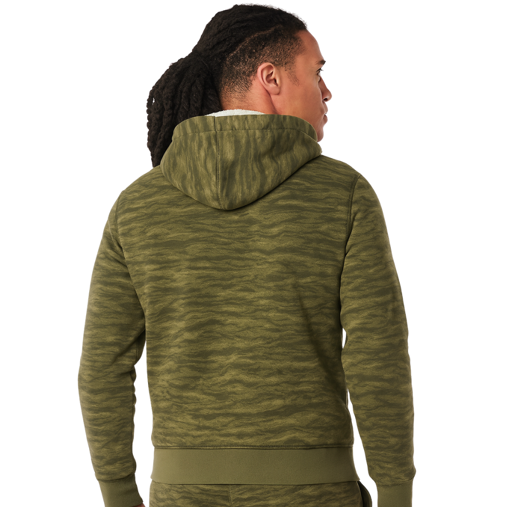 Sherpa Lined Pullover Hoodie