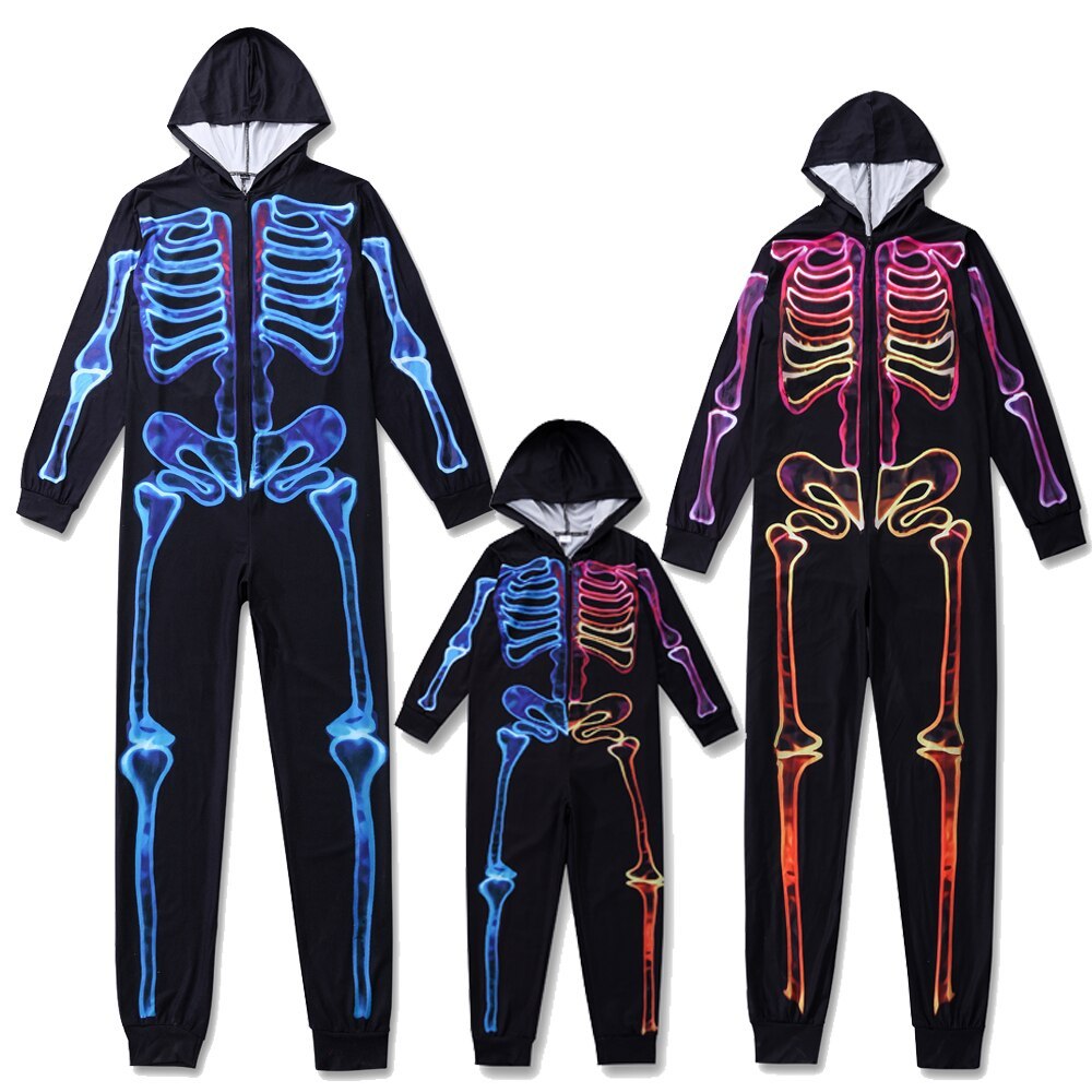 The Skeleton Family Matching Sets-Vacay Outfit