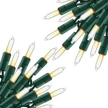 20FT 100 Count Incandescent Mini String Lights And Waterproof Halloween Decorations