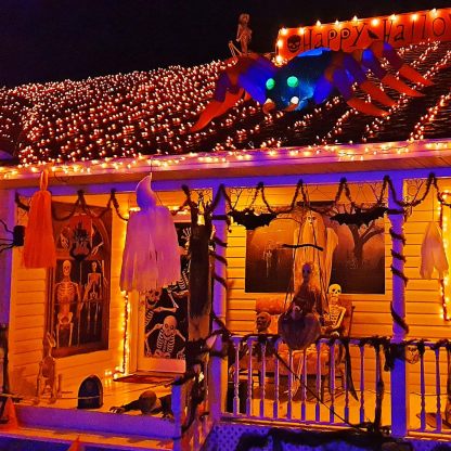 20FT 100 Count Incandescent Mini String Lights And Waterproof Halloween Decorations