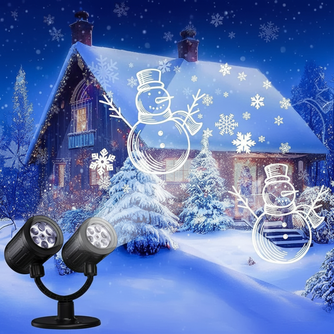 Dynamic Halloween Outdoor Projection Lights