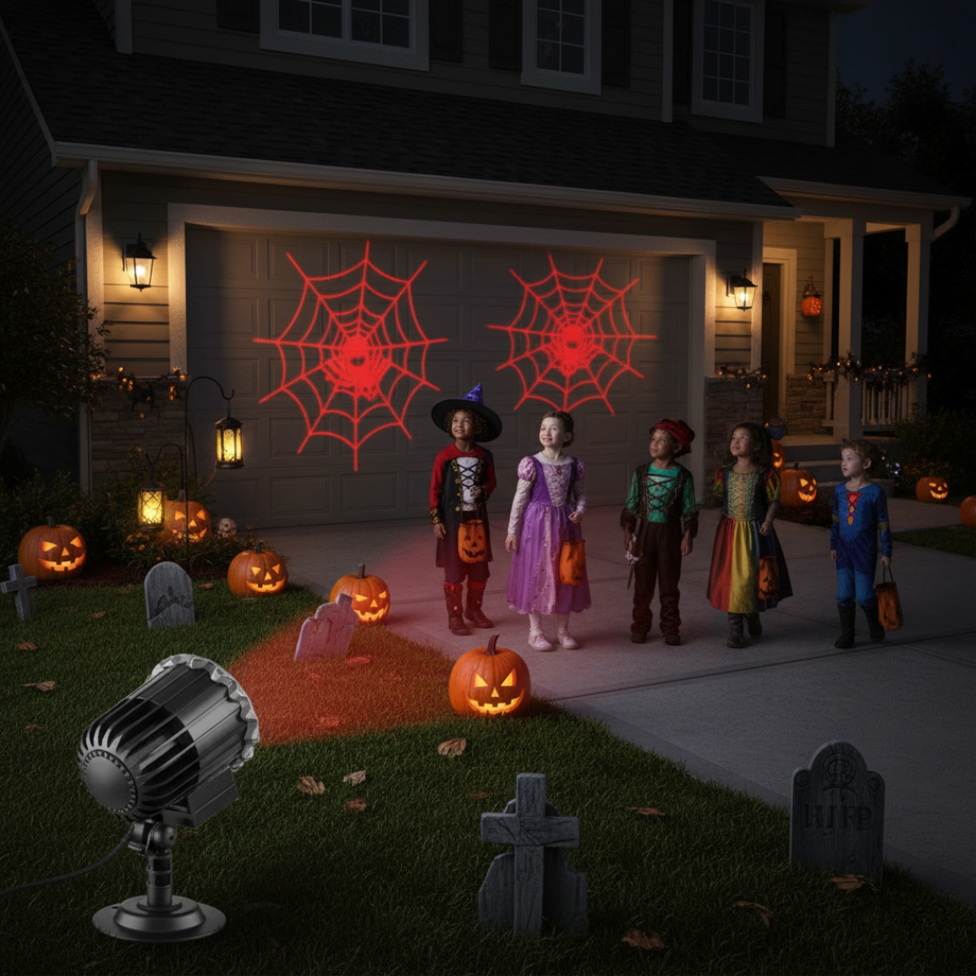 Halloween Projector Rotating Outdoor Lights