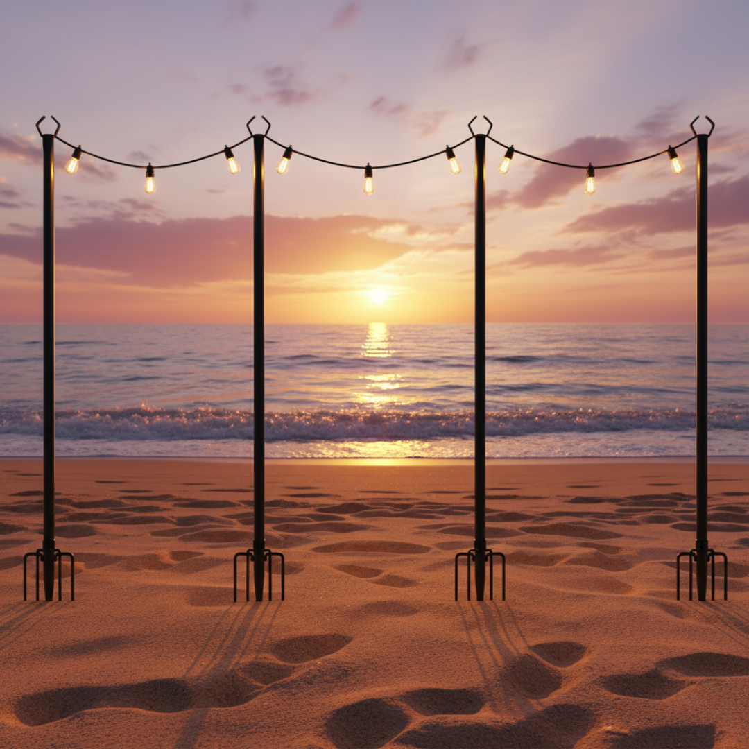 2.8 FT String Outside Light Poles