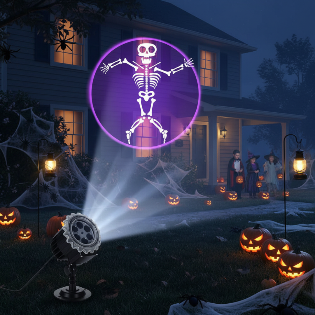 Halloween Witch Haunted Glare Lights Light Outdoor