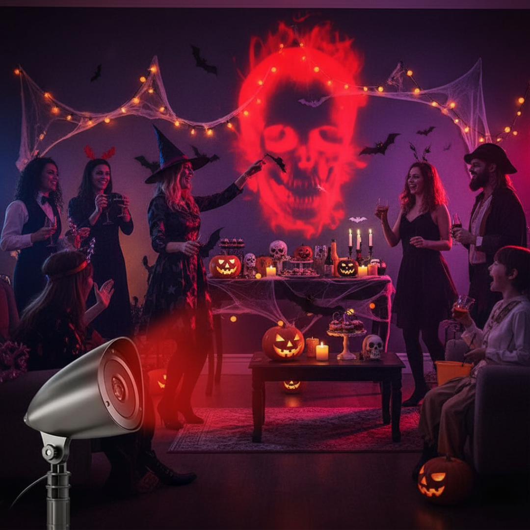 Halloween Projector Rotating Outdoor Lights