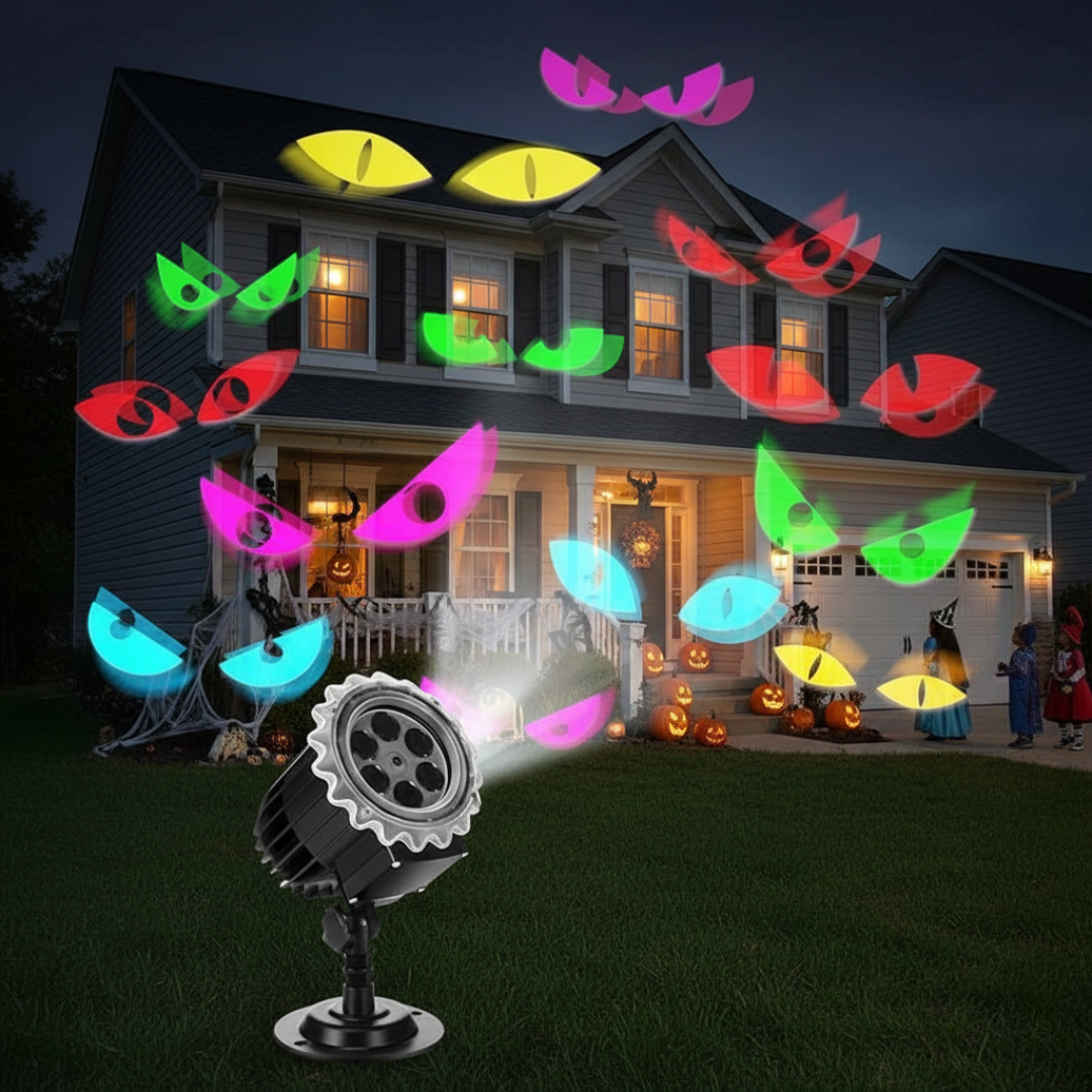 Halloween Witch Haunted Glare Lights Light Outdoor