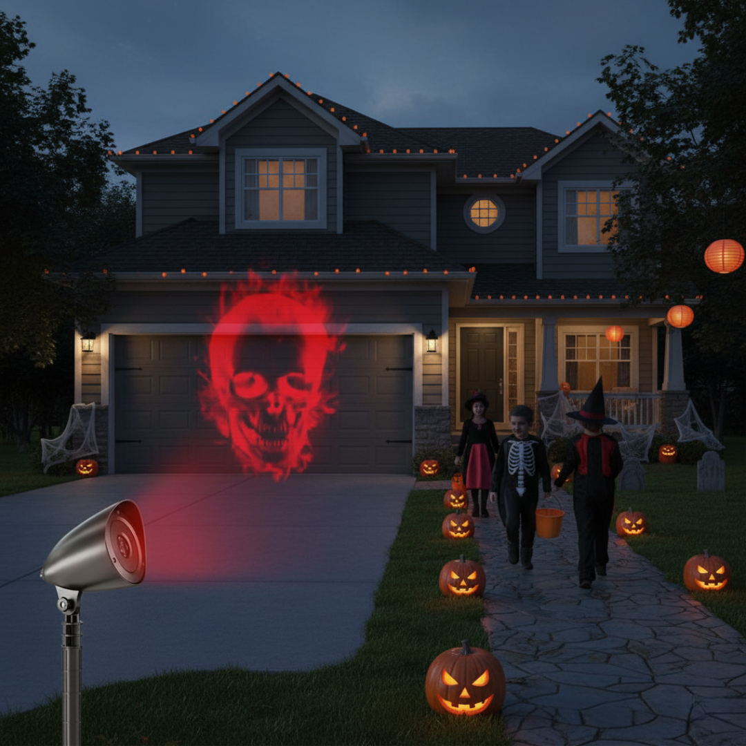 Halloween Projector Rotating Outdoor Lights