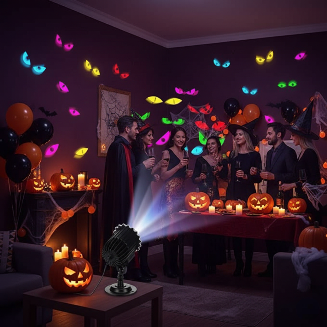 Halloween Witch Haunted Glare Lights Light Outdoor