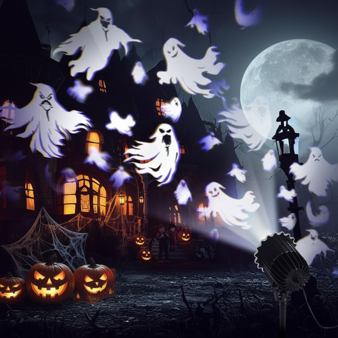 Halloween Witch Haunted Glare Lights Light Outdoor