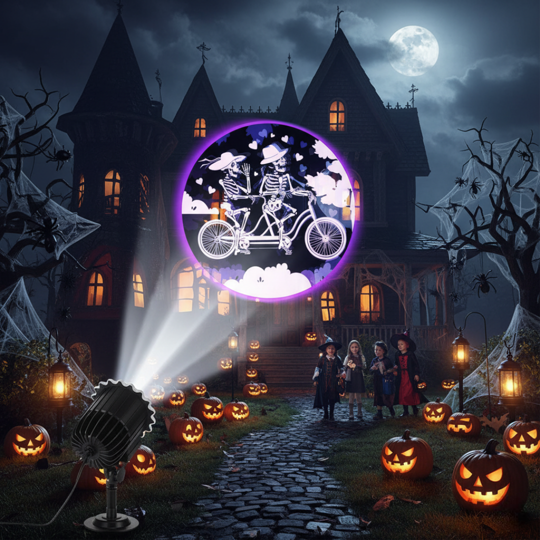 Halloween Witch Haunted Glare Lights Light Outdoor