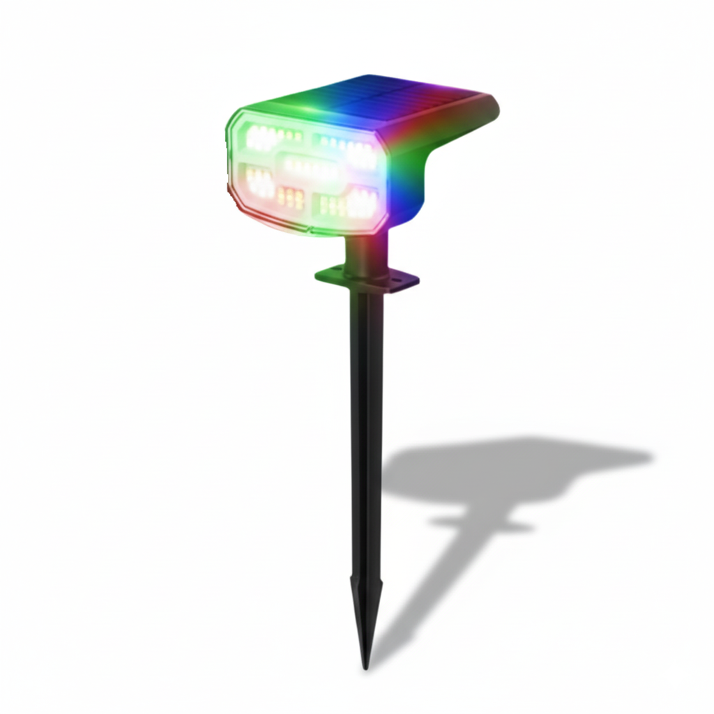 Solar Outdoor Motion Sensor RGB Lights