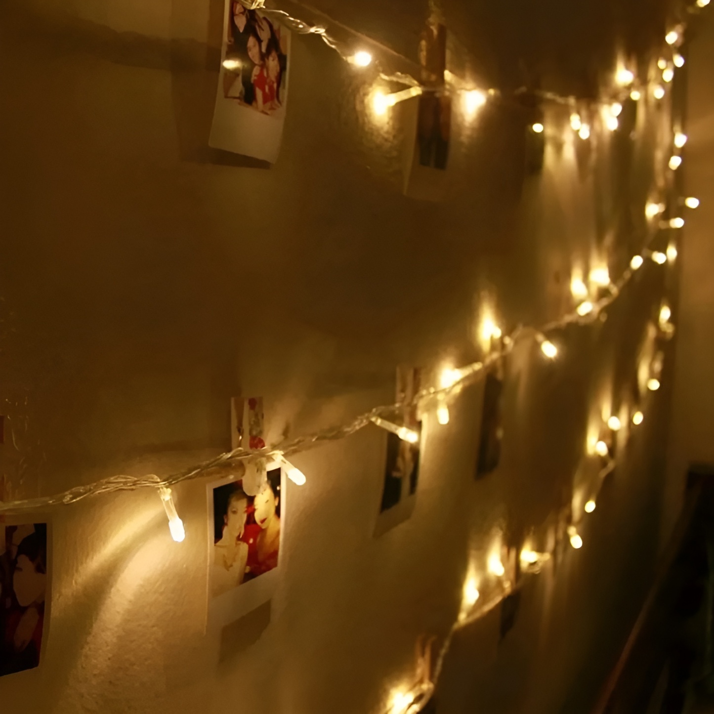 Yellow LED Light with Plug Christmas Tree Light LED Bulb