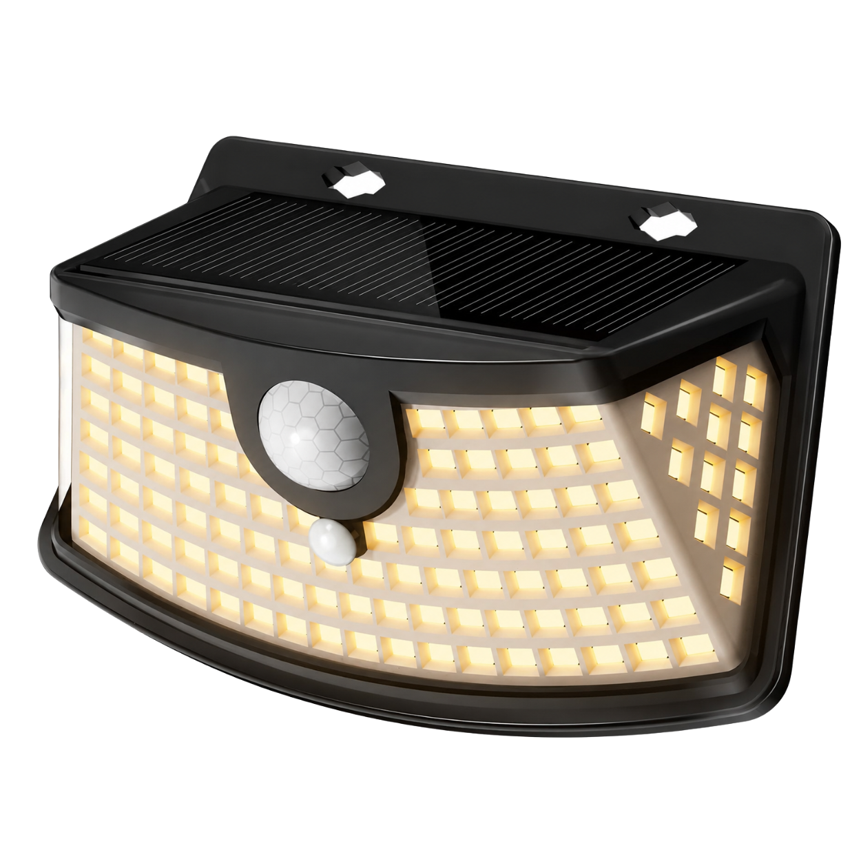 Outdoor Solar Lights With Motion Sensor And Light Reflector