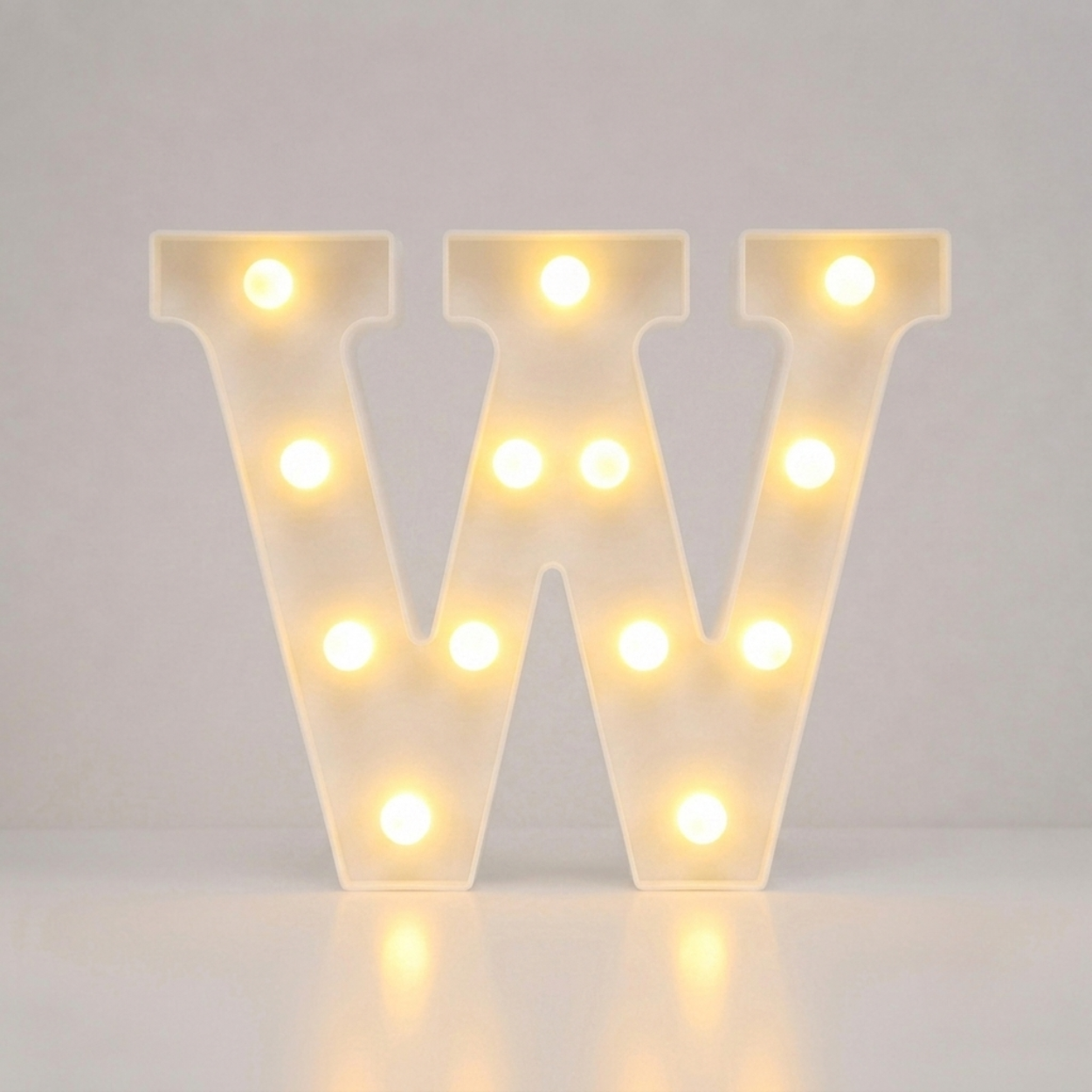 Illuminated English Letter Lamp For Parties And Weddings