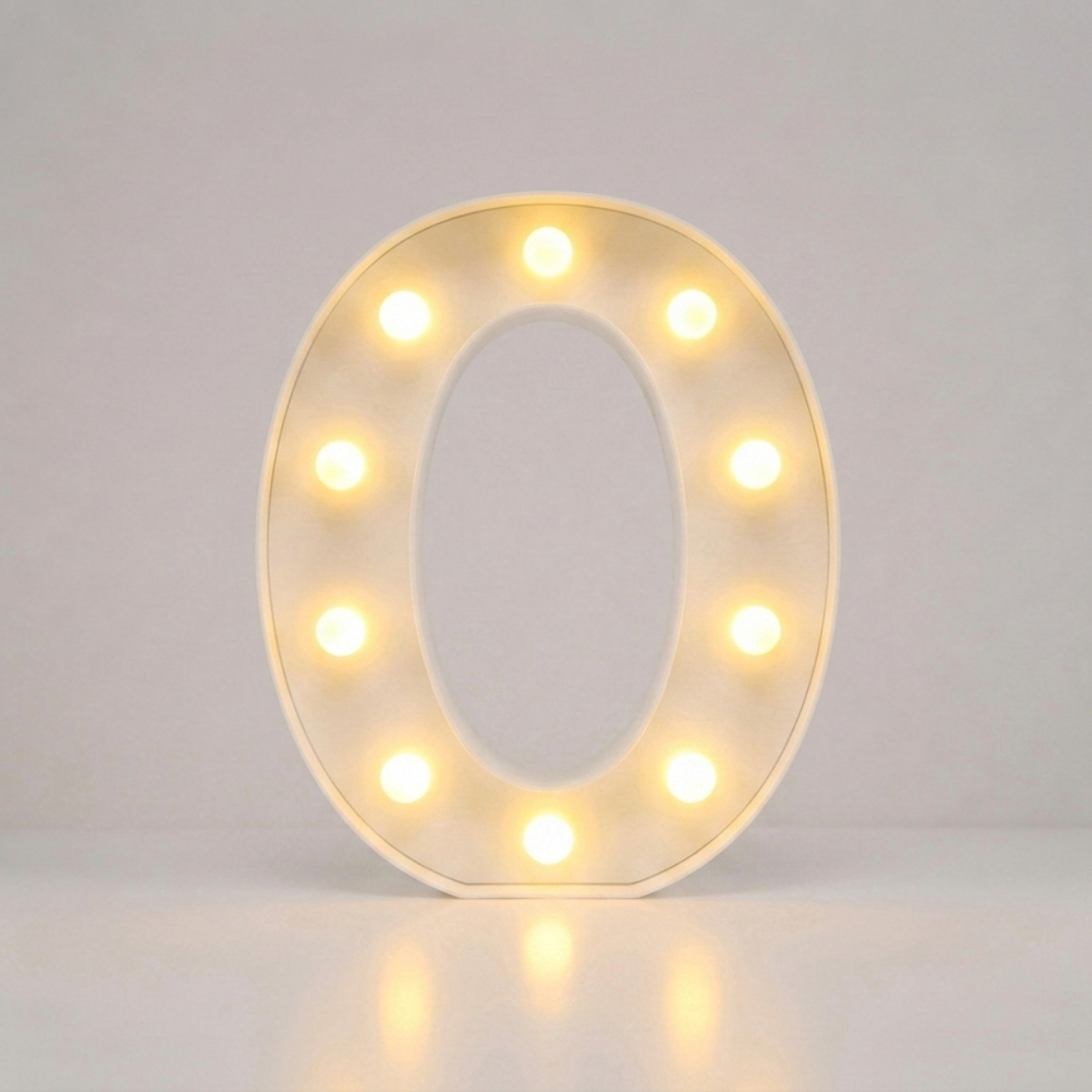 Illuminated English Letter Lamp For Parties And Weddings