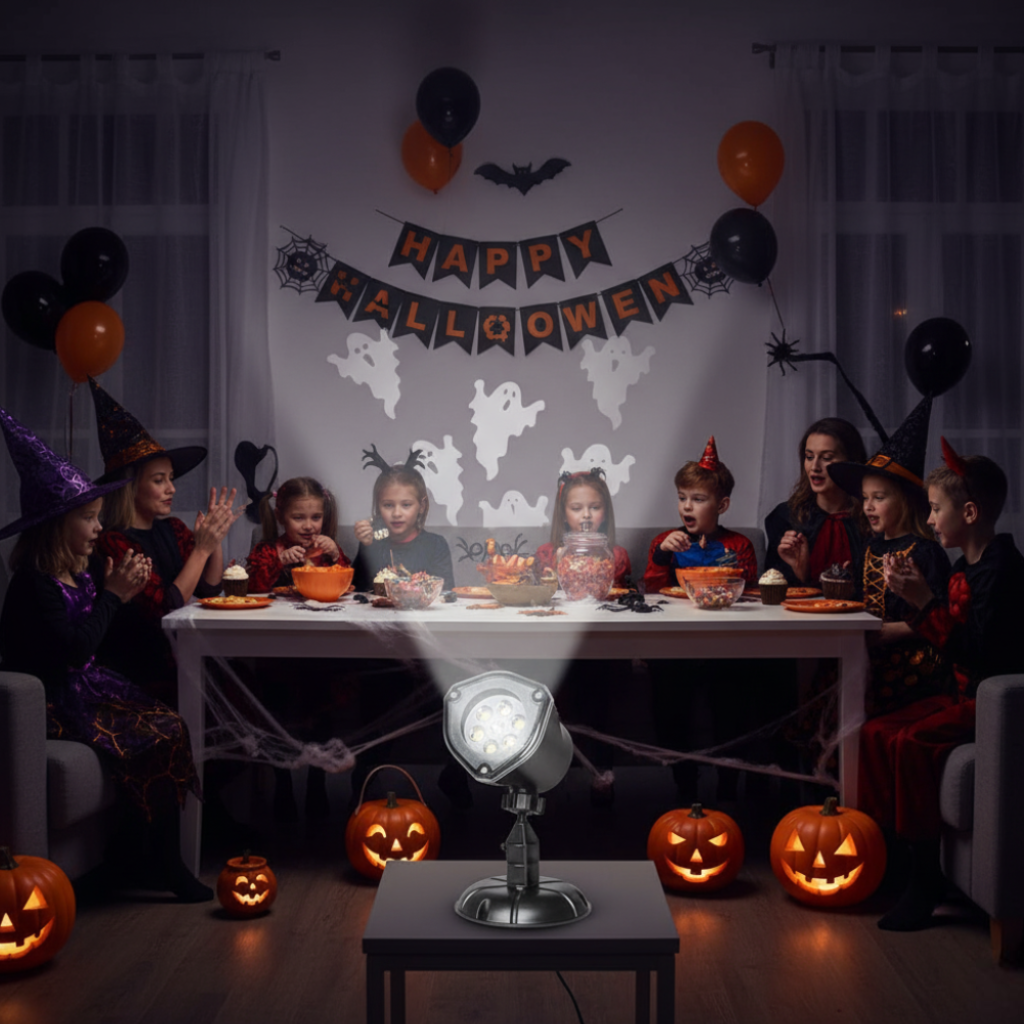 Rotating Halloween Outdoor Projection Lights