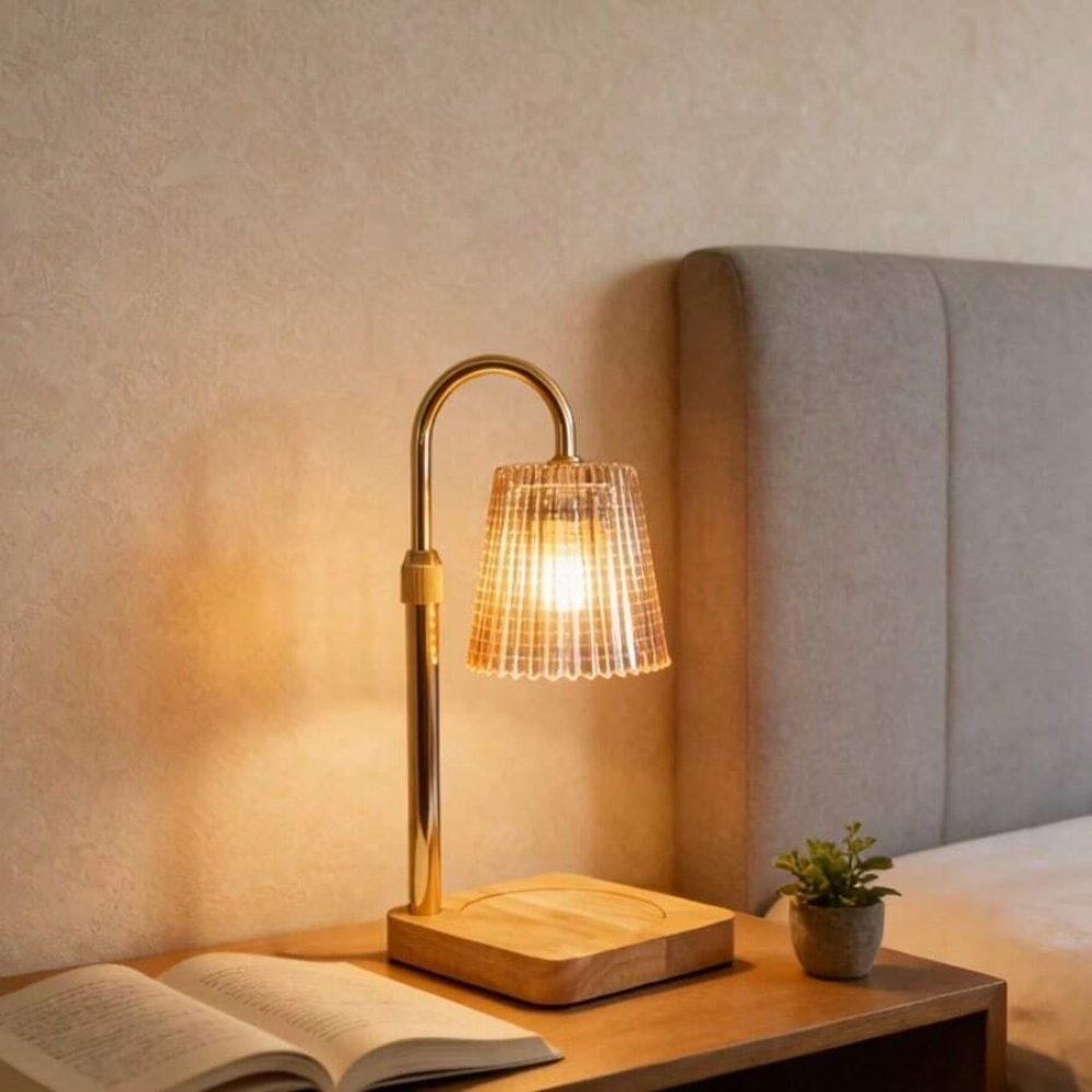 Candle Warmer Lamp With Timer And Dimmer For Scented Jar Candles Decor