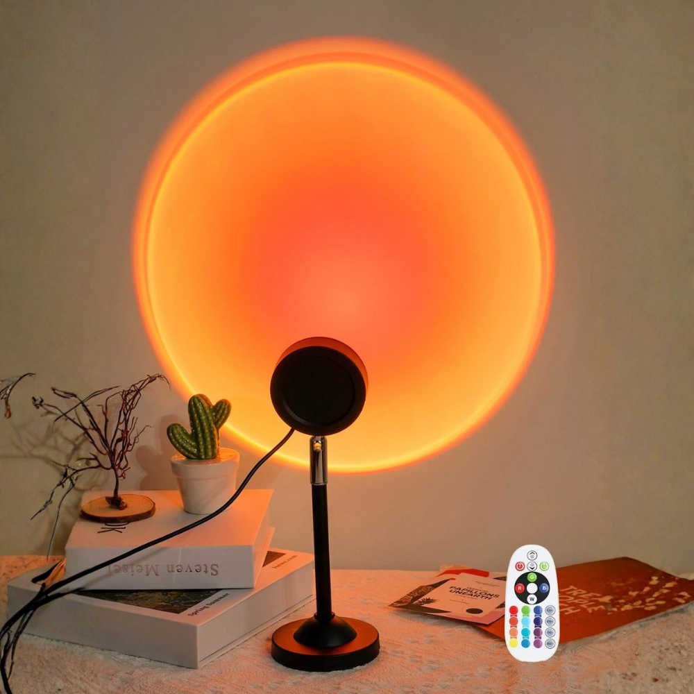 Degree Adjustable Led Remote Controlled Rgb Projector Live Lamp