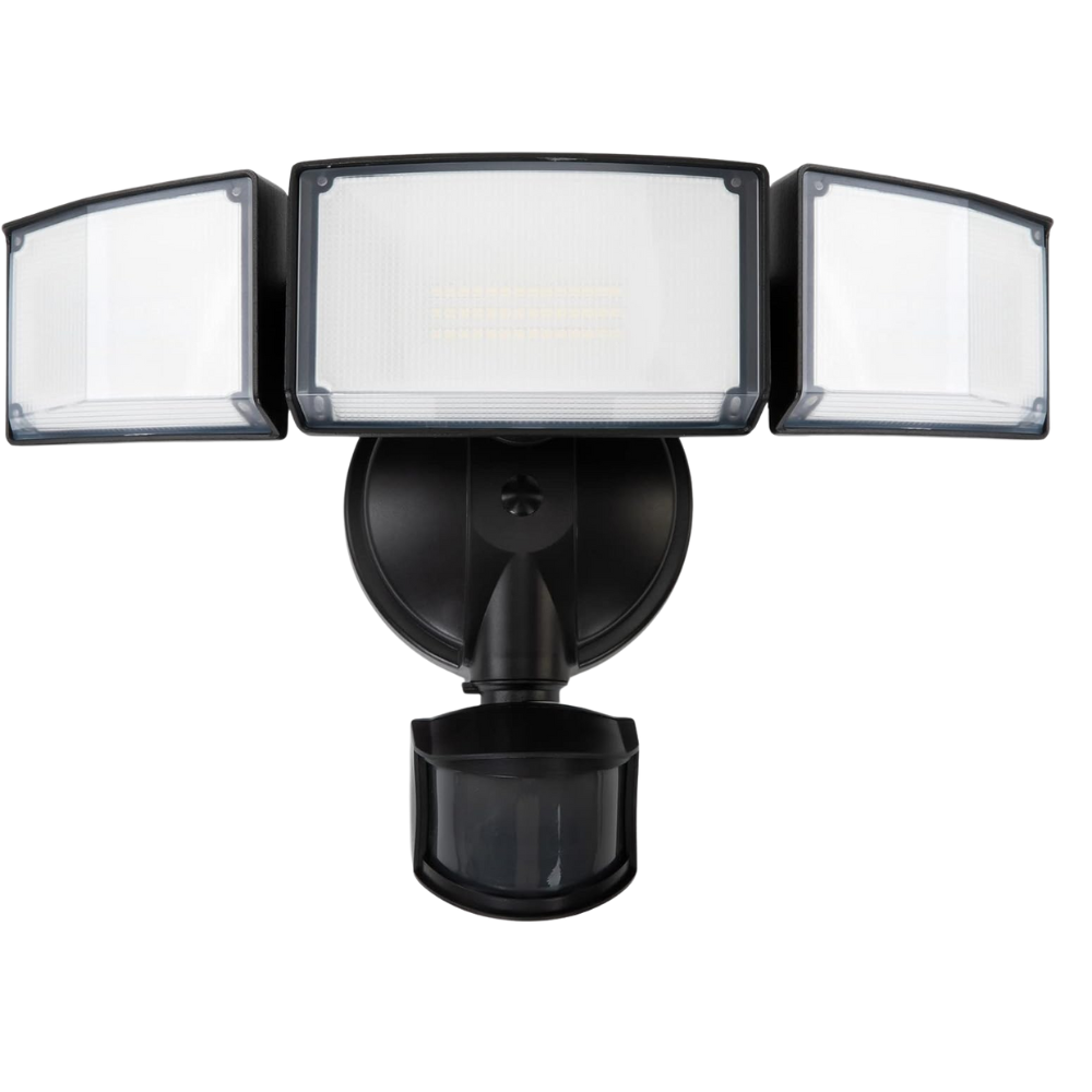 3 Head 72W Outdoor Motion Sensor Security Light