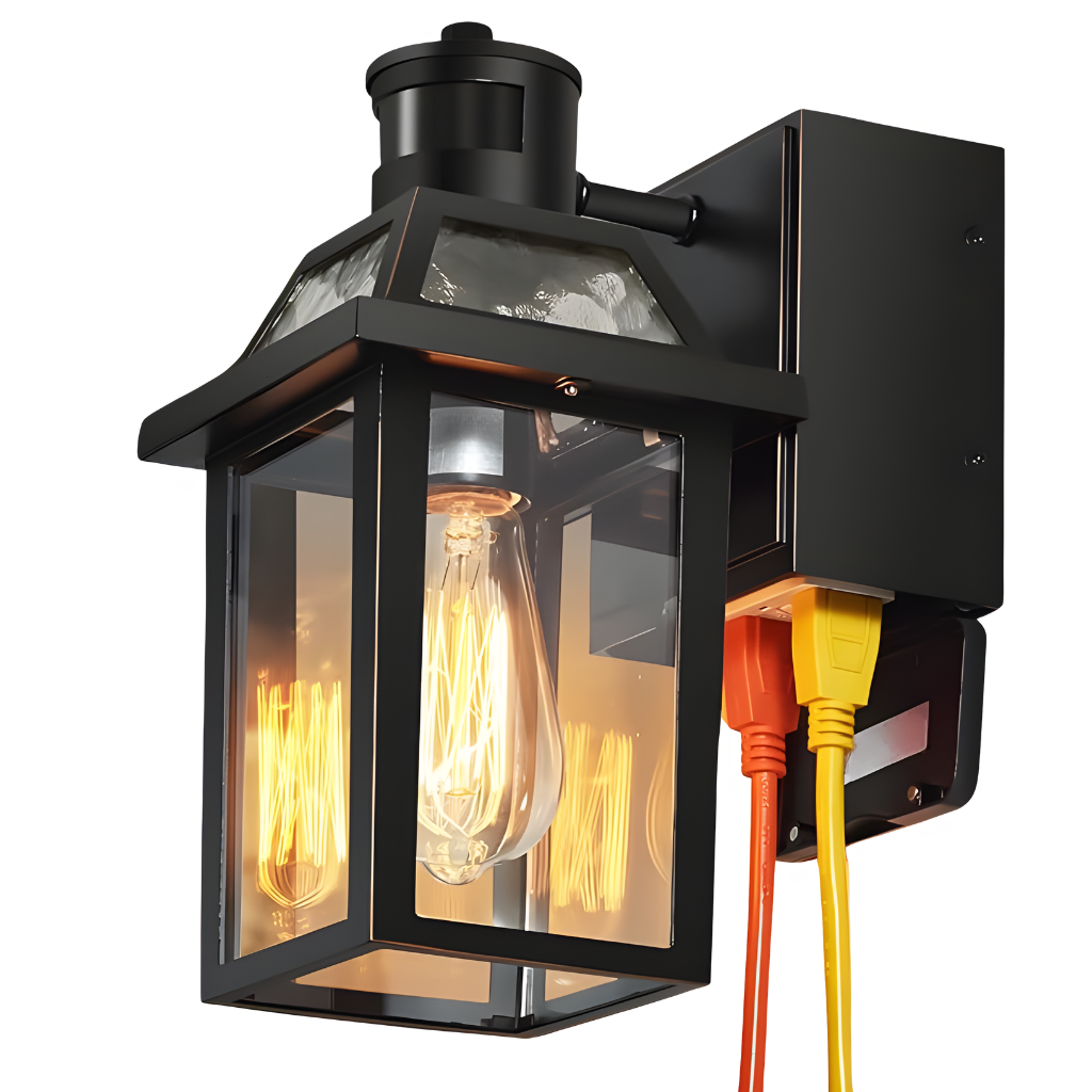 Dusk To Dawn Outdoor Lights With Outlet