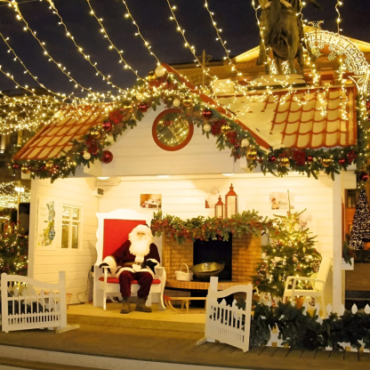 Yellow LED Light with Plug Christmas Tree Light LED Bulb