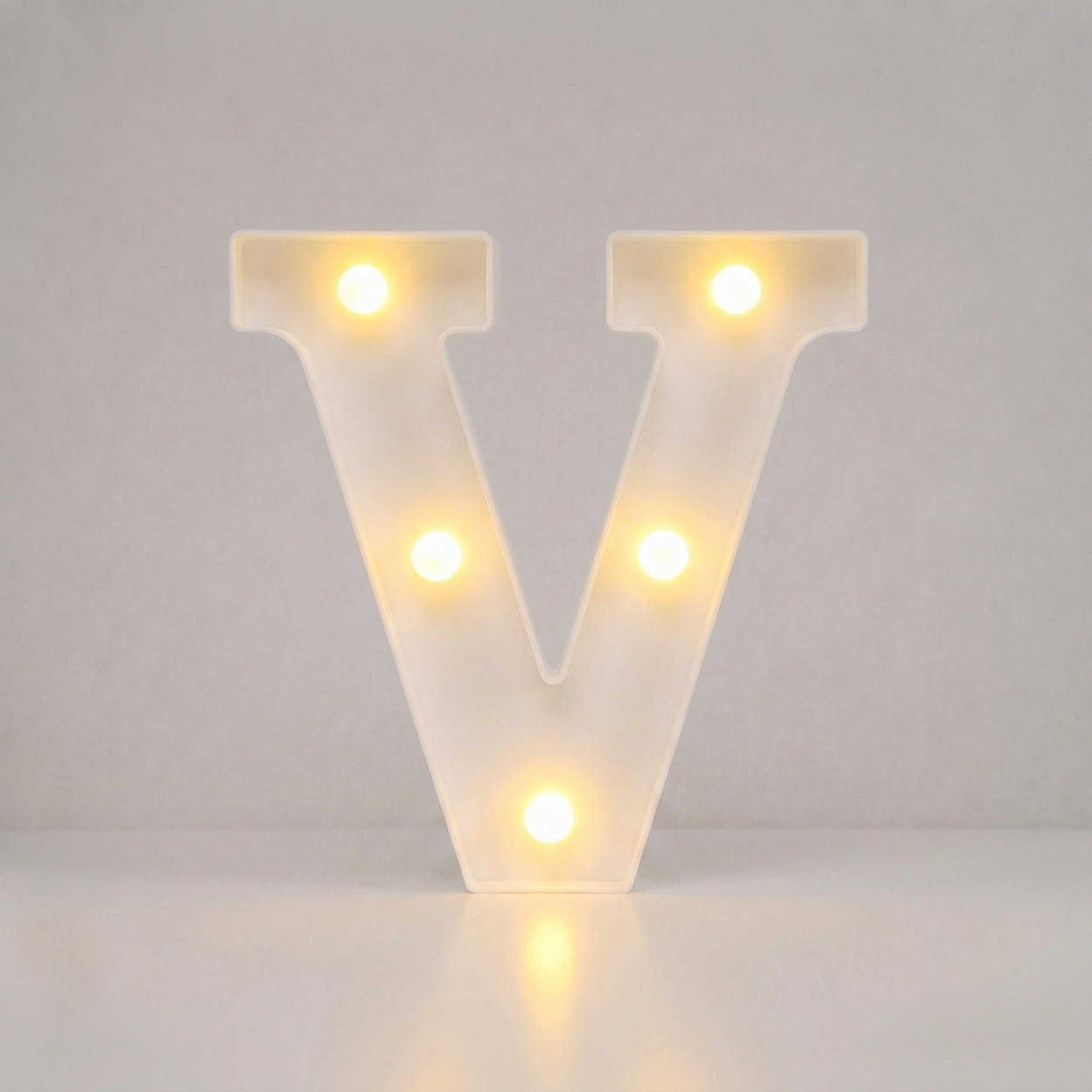 Illuminated English Letter Lamp For Parties And Weddings
