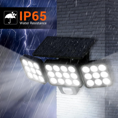 Solar Outdoor Flood Lights With Motion Sensor Security