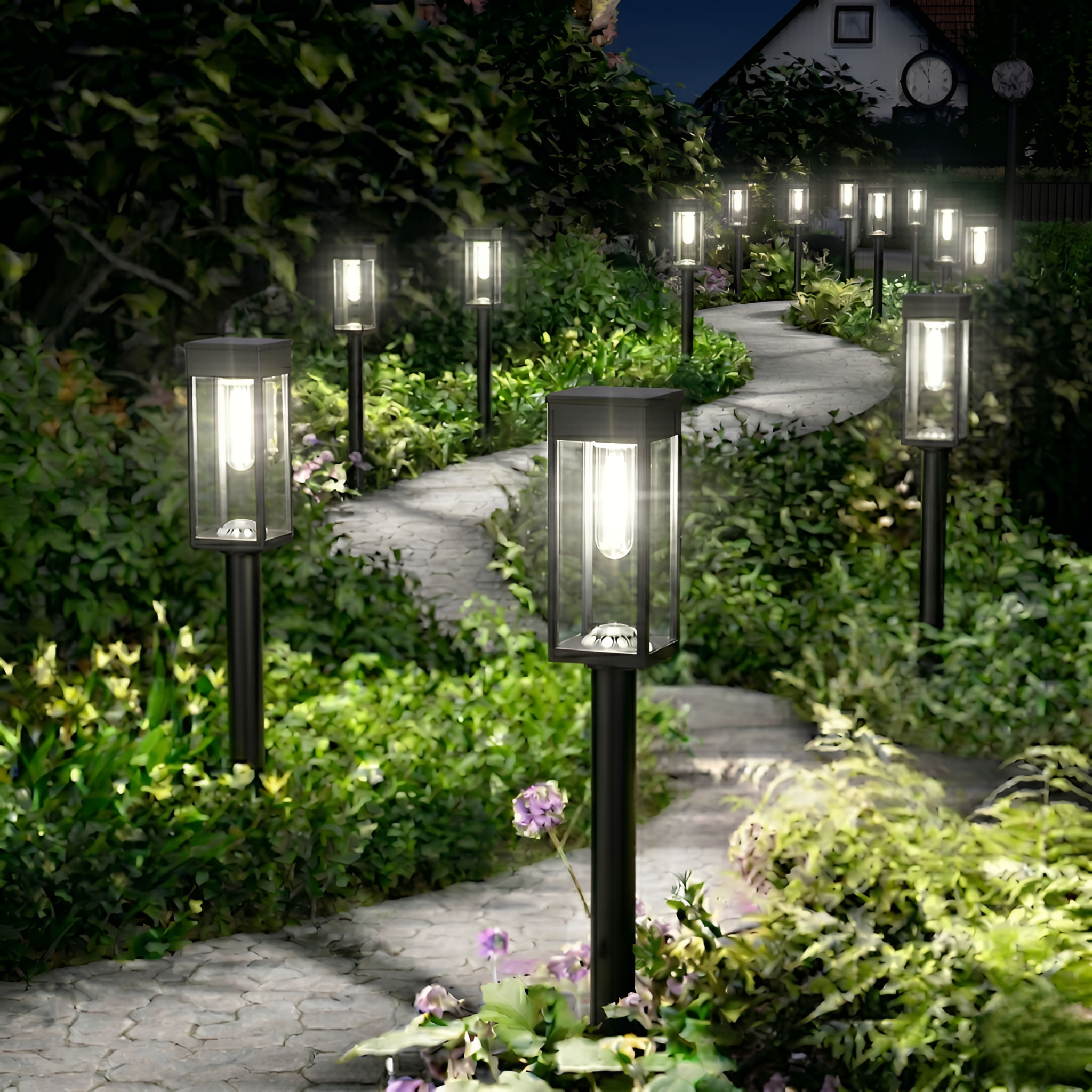 Garden Pathway Lights Solar Powered Outdoor Lighting Solutions