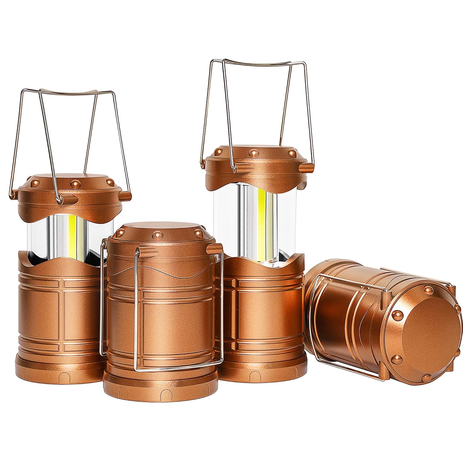 Portable LED Camping Lantern Set For Outdoor Use