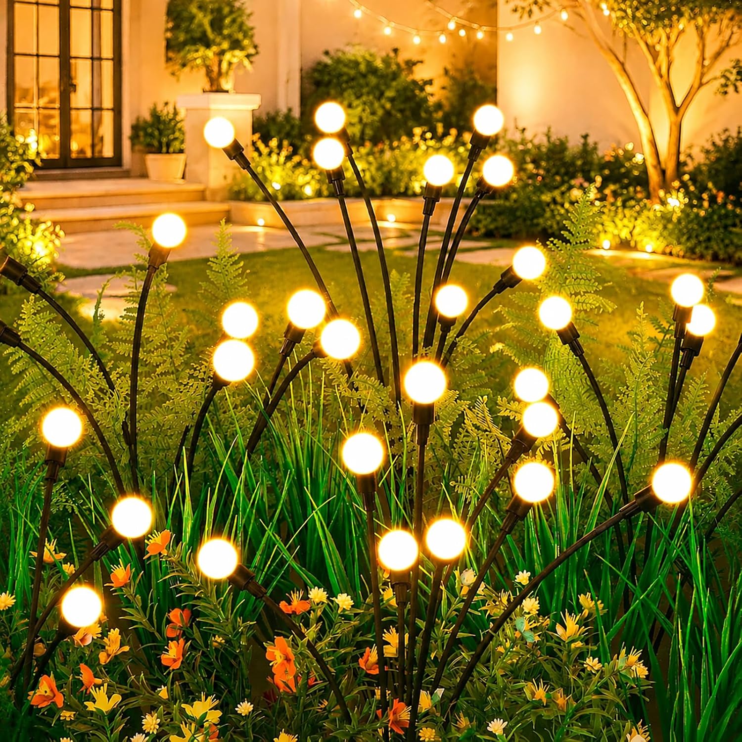 Outdoor Solar Bulb Shaped Solar Garden Lights