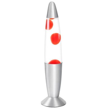 LED Decorative Lava Wax Lamp - Solar Flame Torch