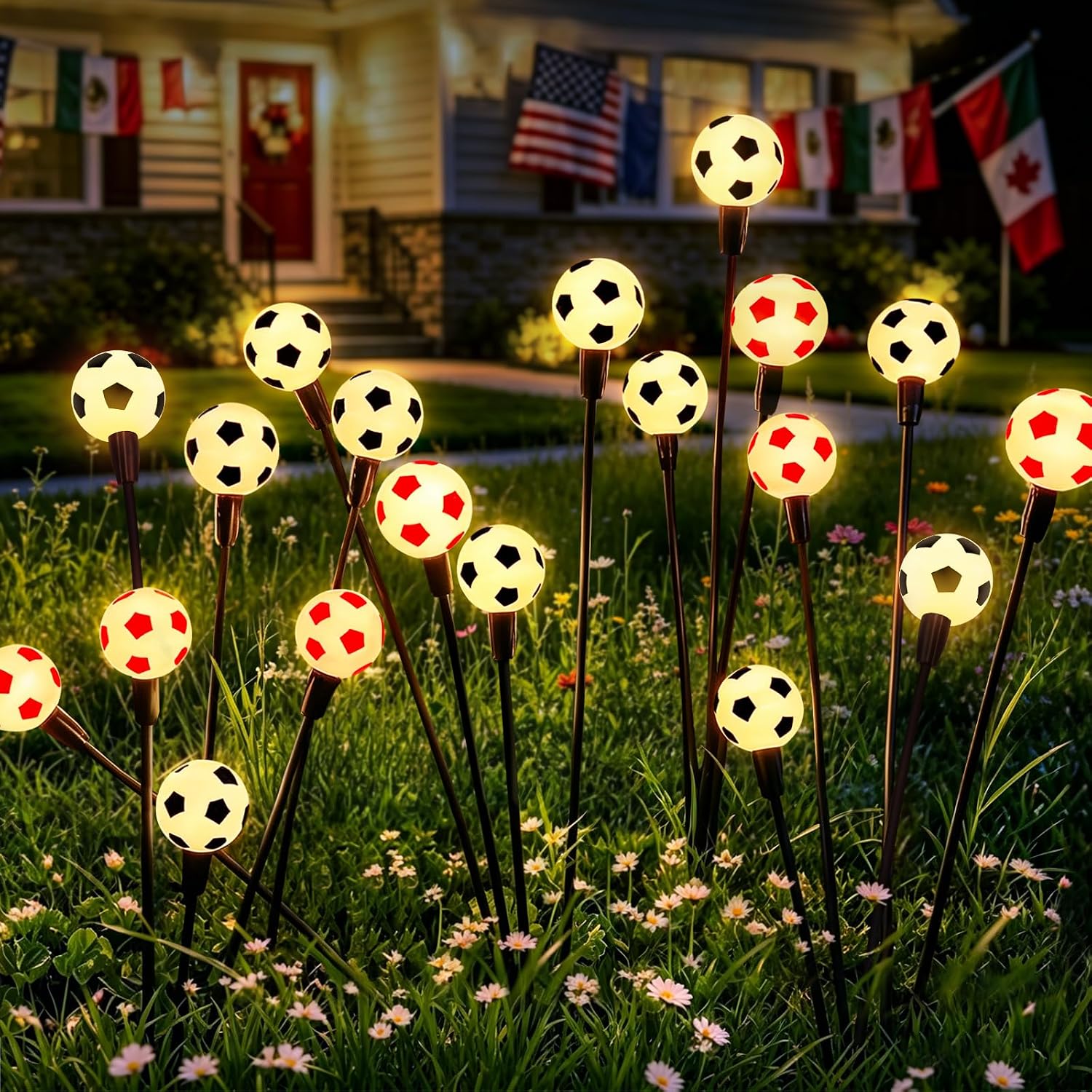 Outdoor Solar Bulb Shaped Solar Garden Lights