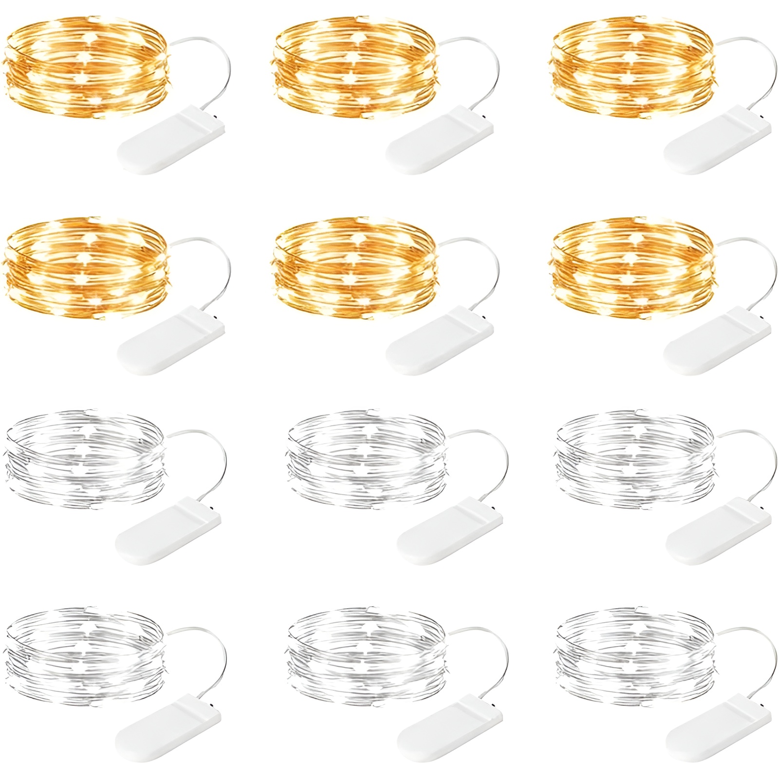 Multi Color Fairy Lights Battery Operated