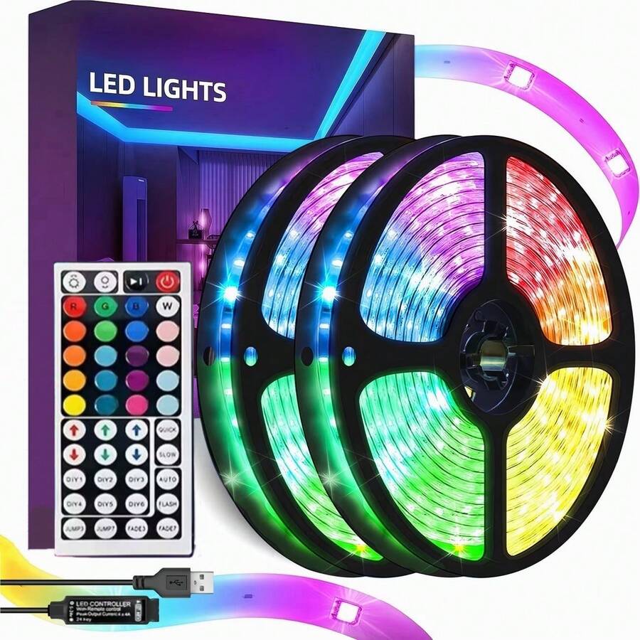 RGB LED Strip Lights For Home Decoration 