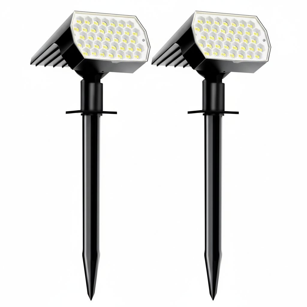 Versatile Solar Powered Automatic Waterproof Outdoor Garden And Pathway Lights