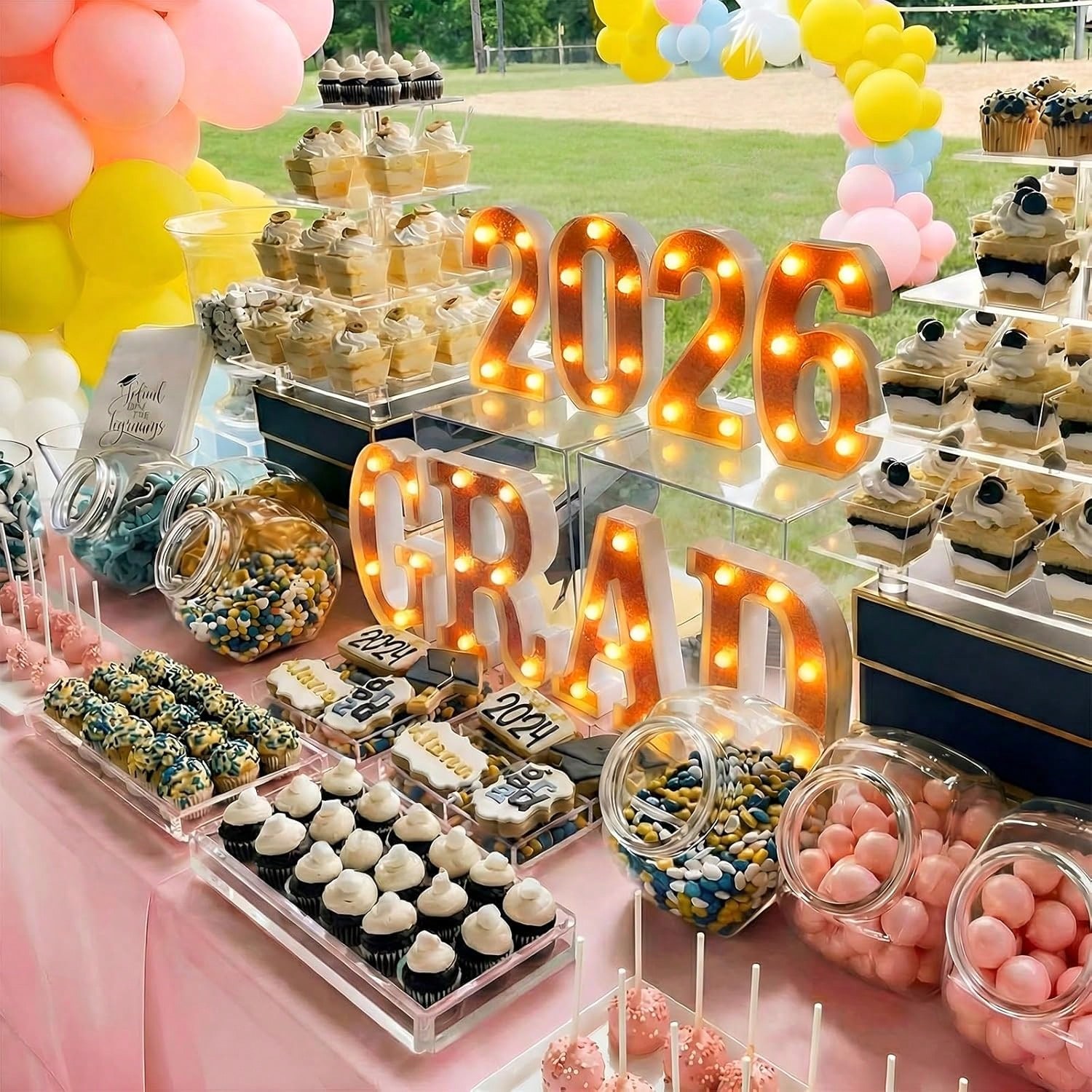 LED Marquee Letter And Number Lights For Party Decor