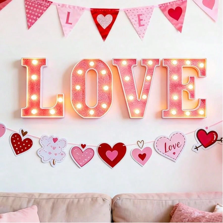 LED Marquee Letter And Number Lights For Party Decor