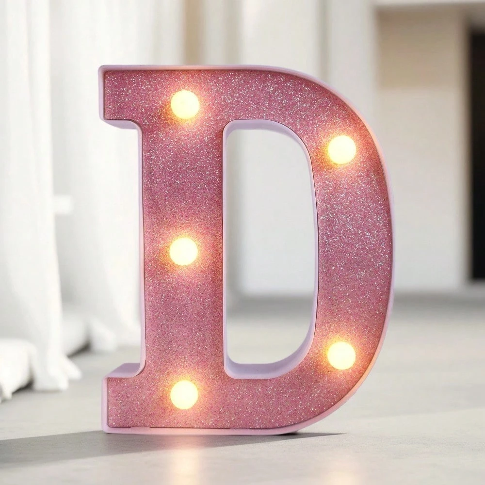 LED Marquee Letter And Number Lights For Party Decor