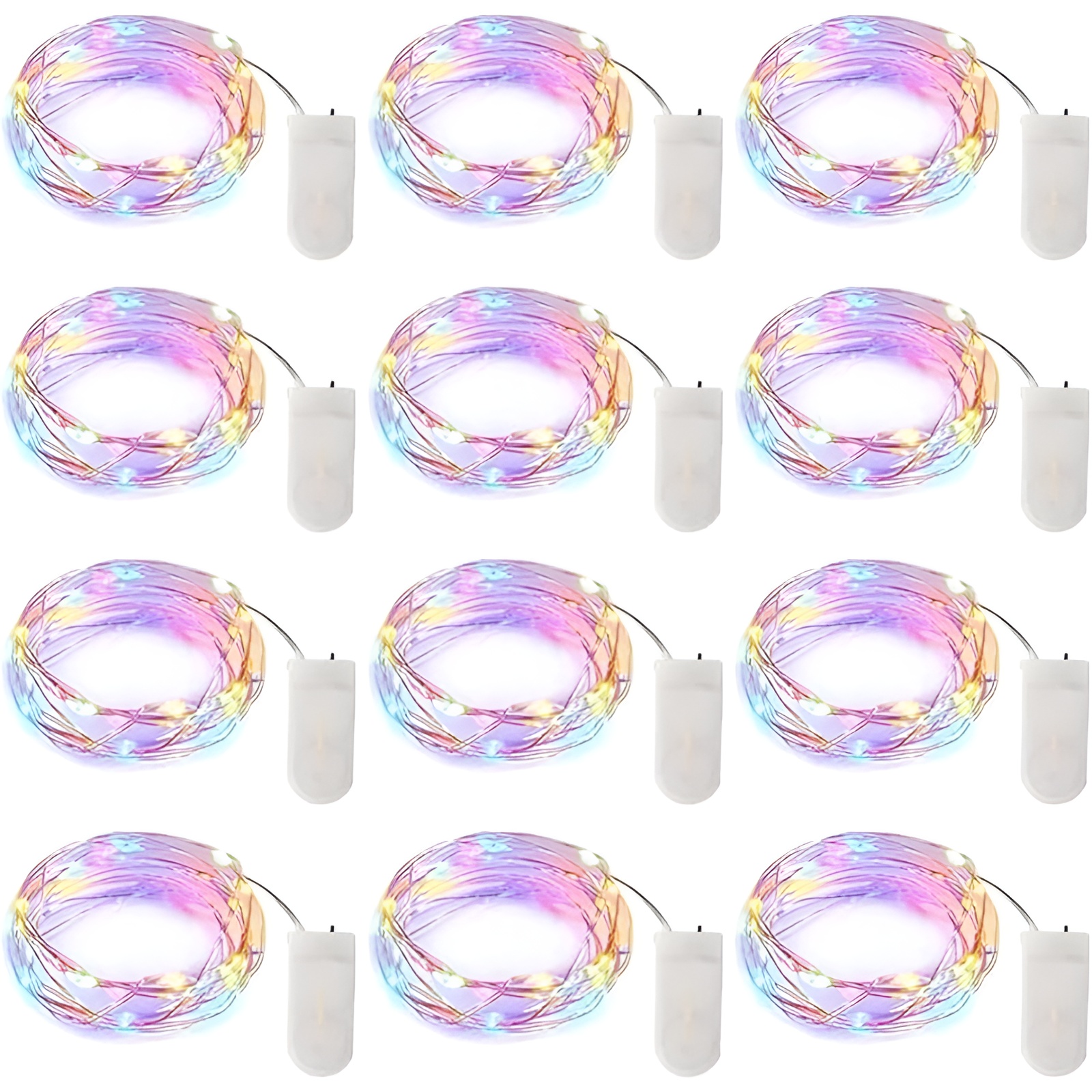 Multi Color Fairy Lights Battery Operated