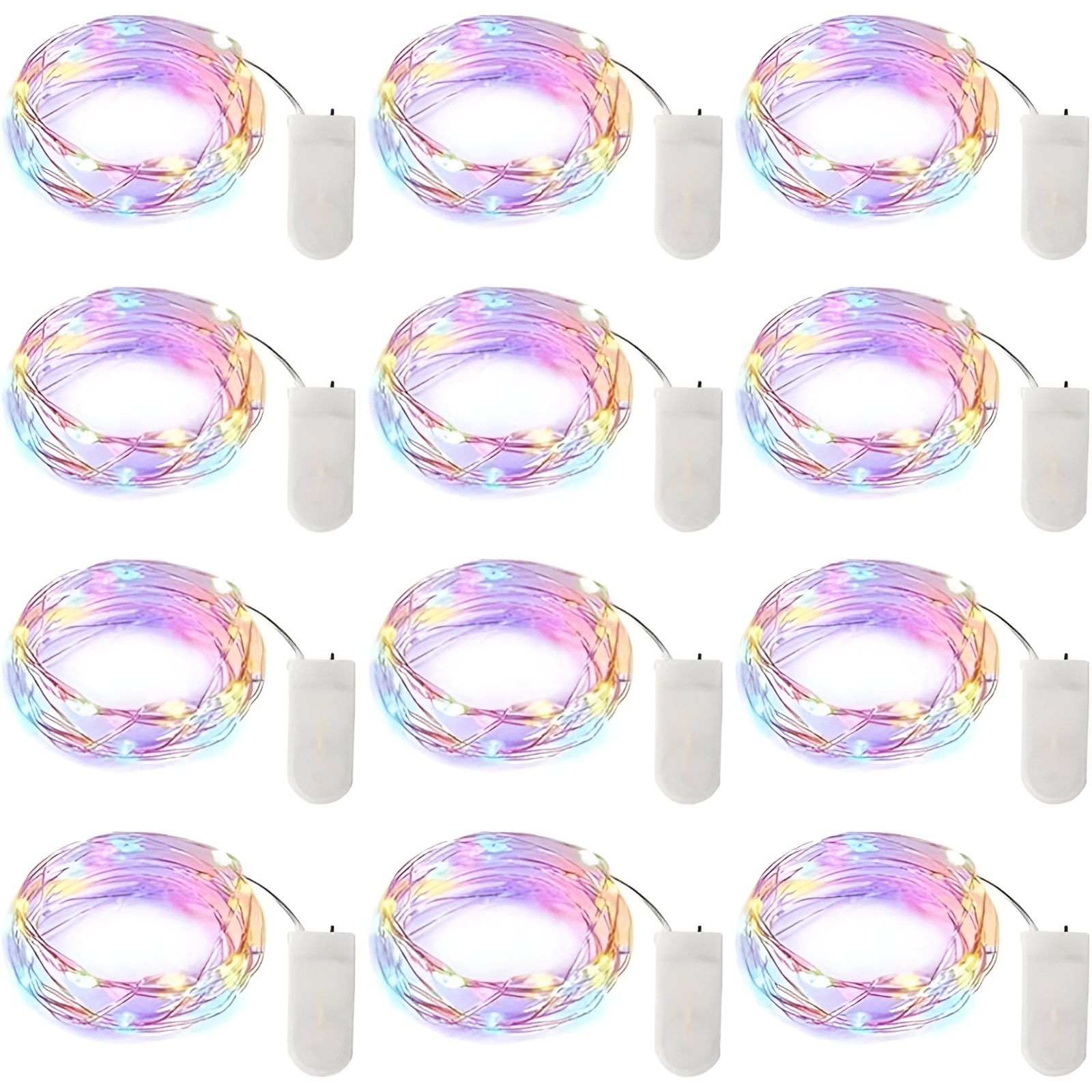 Multi Color Fairy Lights Battery Operated