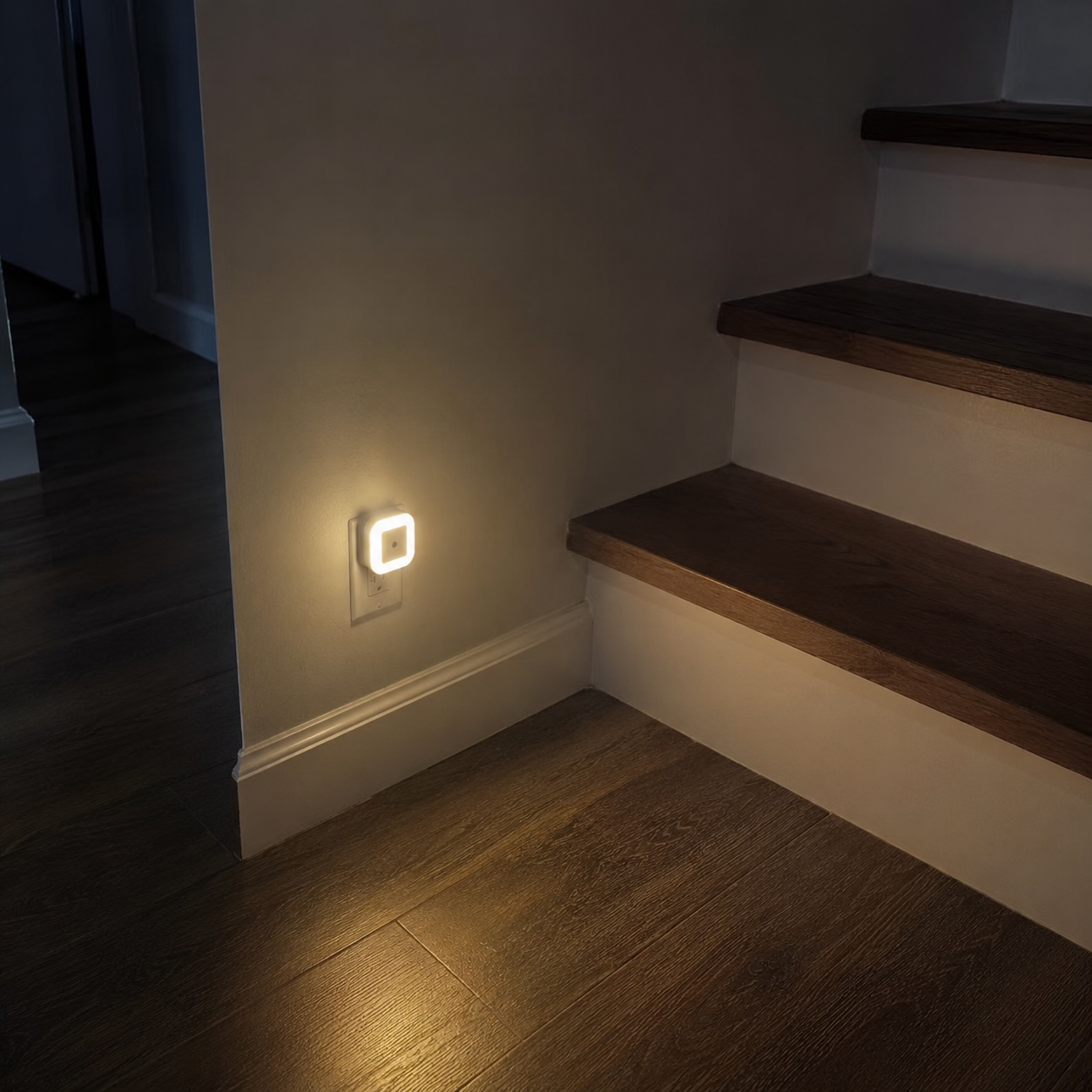 Smart Dusk To Dawn Plug In Night Light With Auto On Off For Home