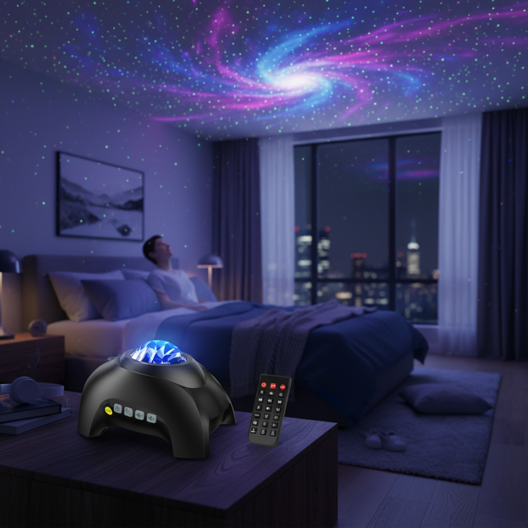 Northern Galaxy Light Aurora Projector with Remote and Bluetooth