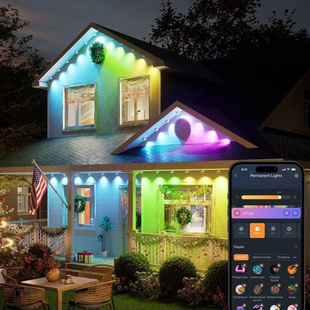 100ft Linkind Permanent Outdoor Lights