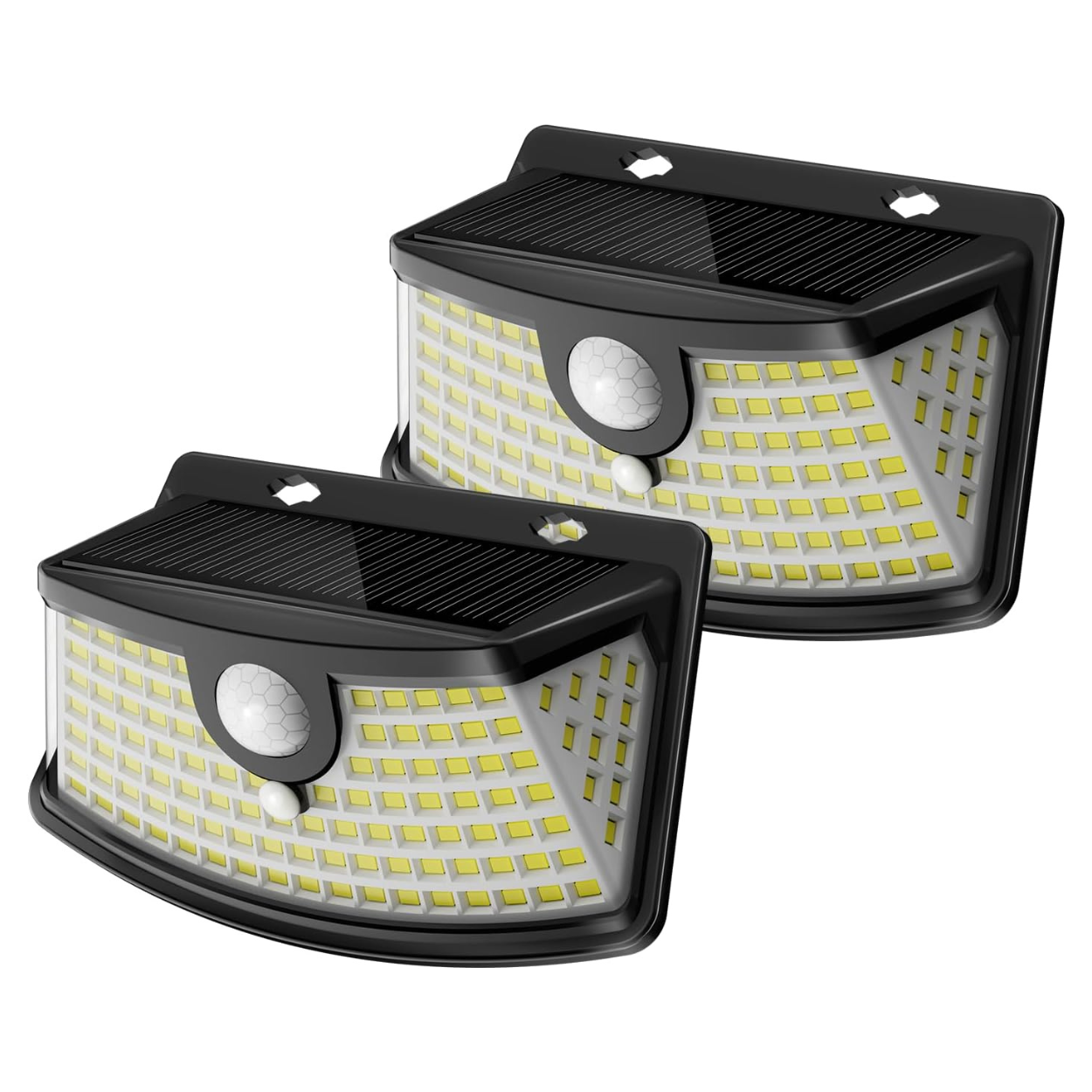 Outdoor Solar Lights With Motion Sensor And Light Reflector