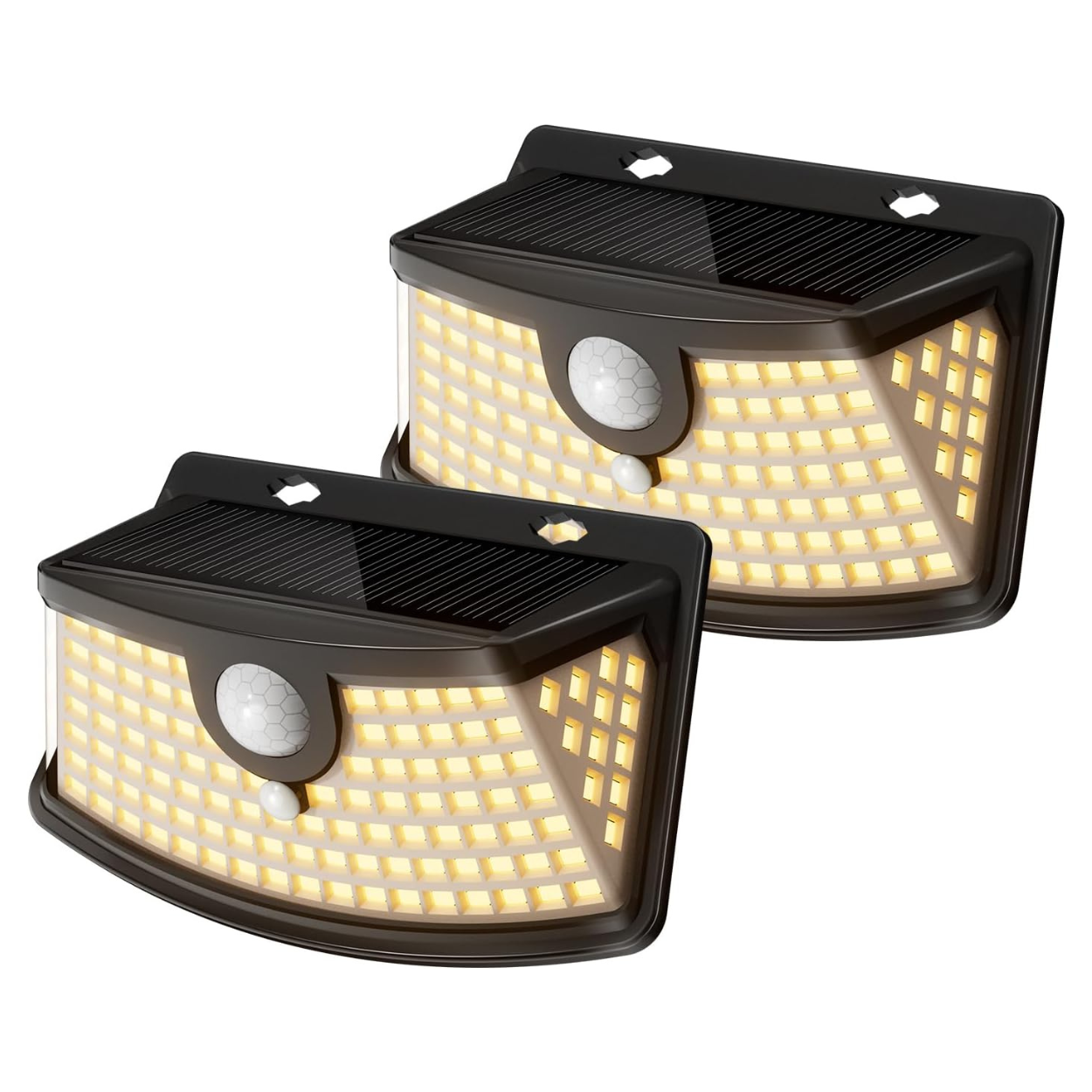 Outdoor Solar Lights With Motion Sensor And Light Reflector